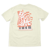 Baseline - Jazz Tee (Ivory/Salmon & White)
